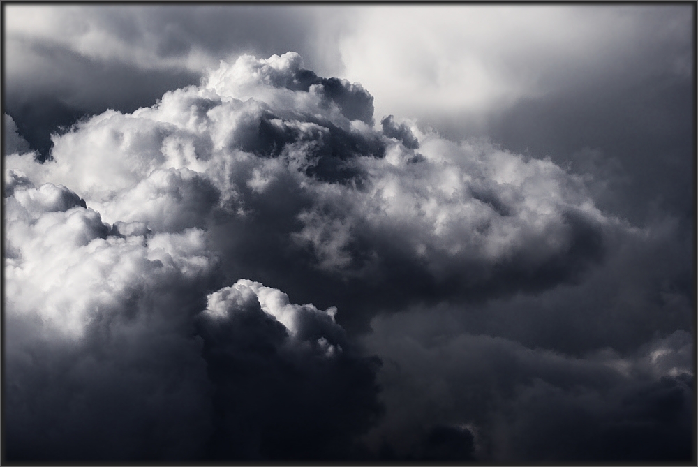 Hoch über den Wolken ...