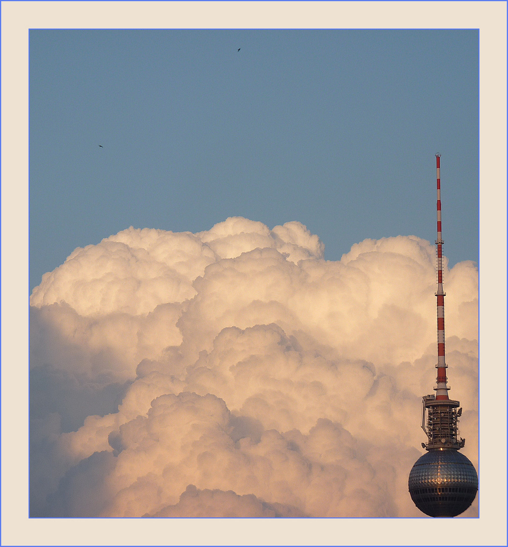 Hoch über den Wolken !