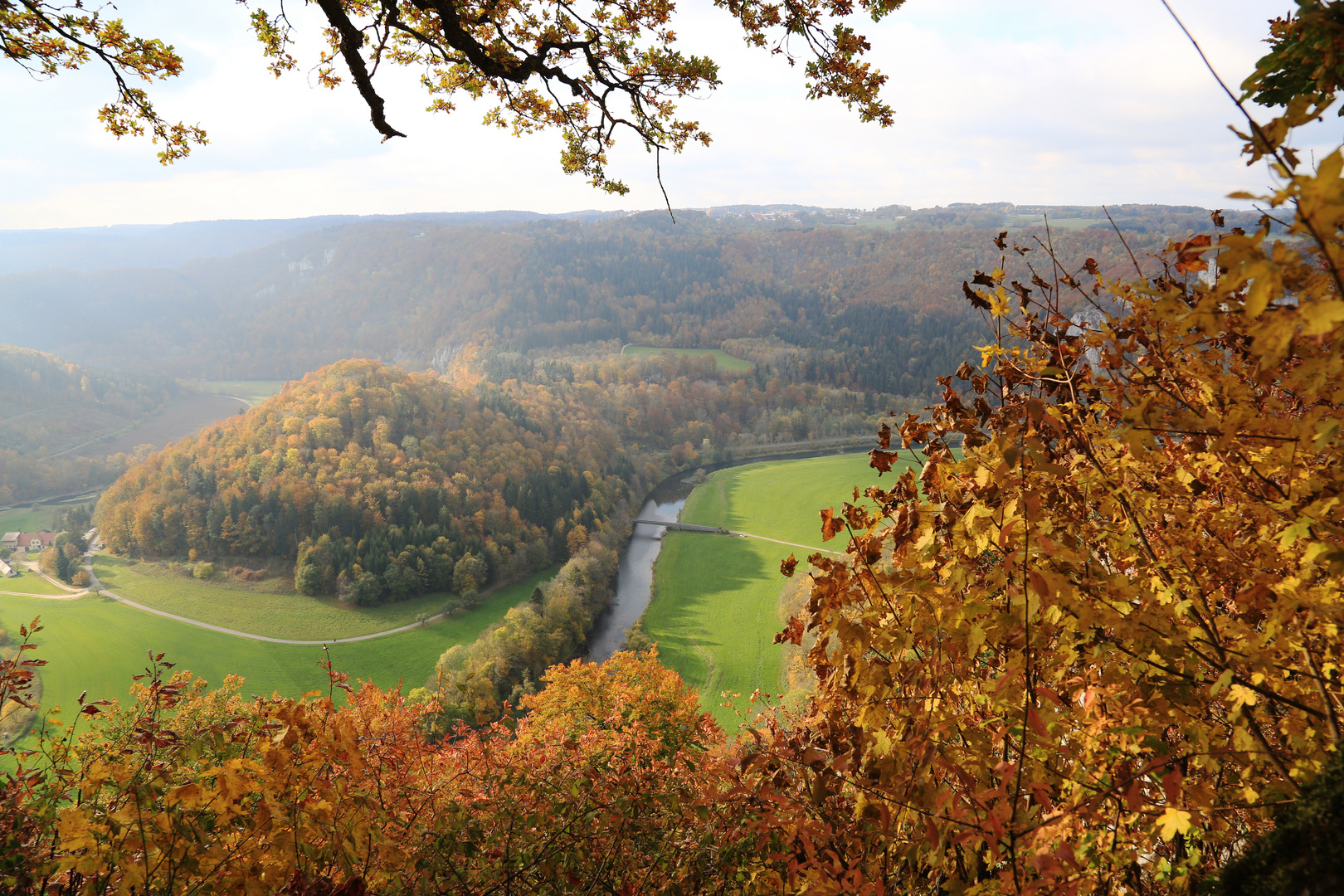 Hoch über der Donau