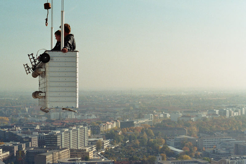 Hoch über der Stadt