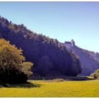 Hoch über der Wiesent thront die Burg