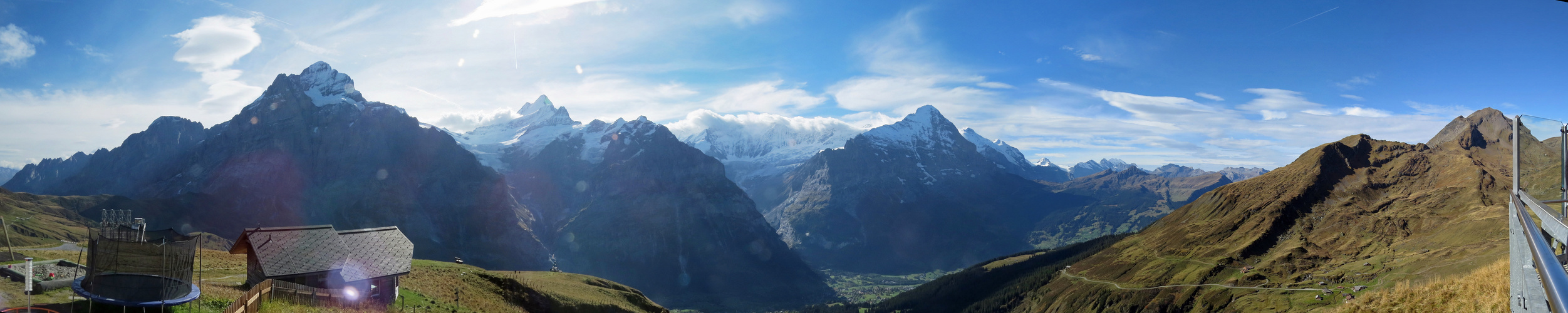 Hoch über grindelwald