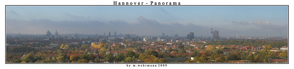 Hoch über Hannover