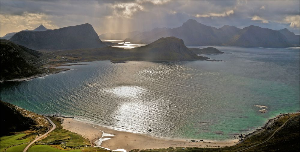 HOCH ÜBER HAUKLAND STRAND