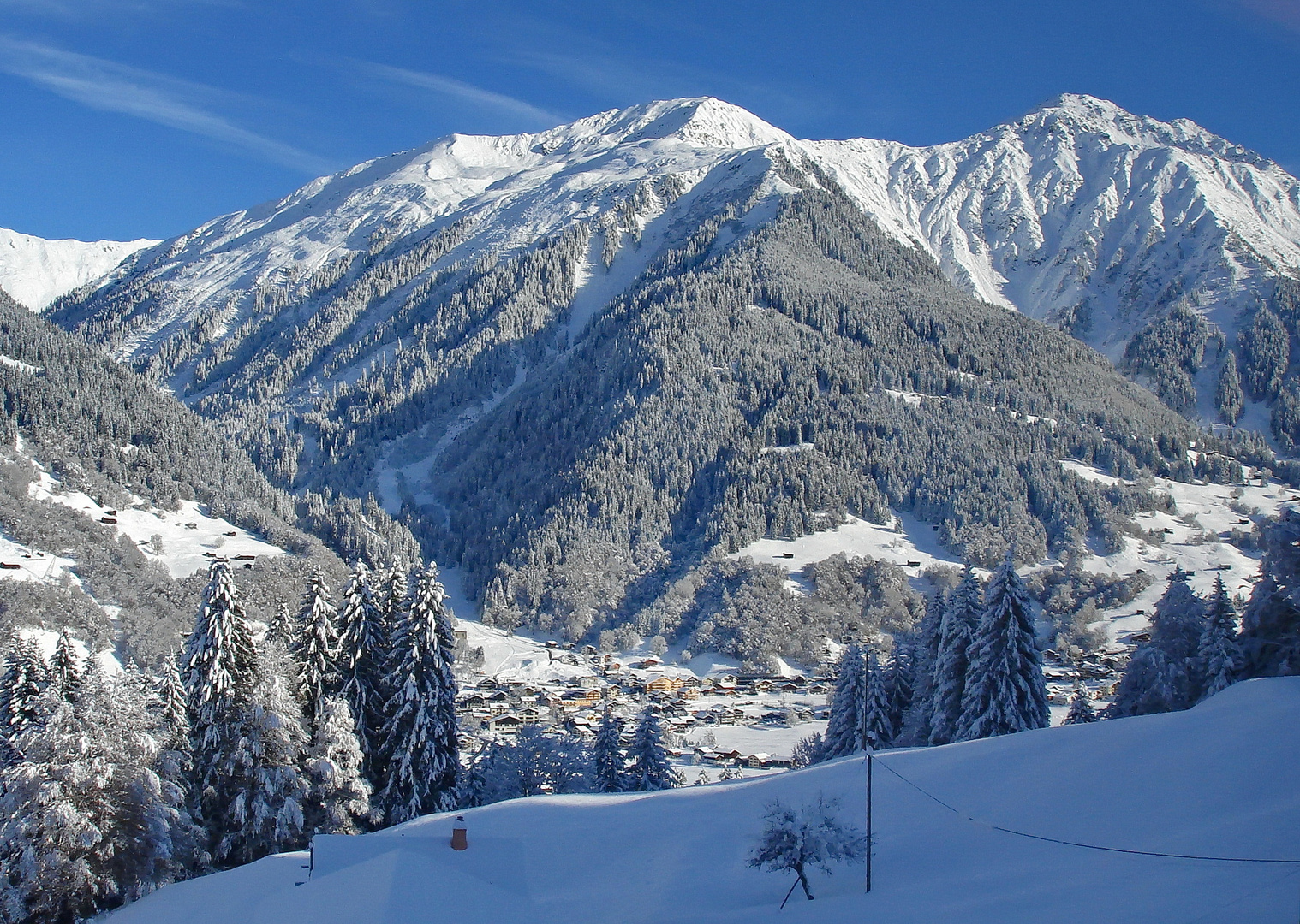 Hoch über Klosters...