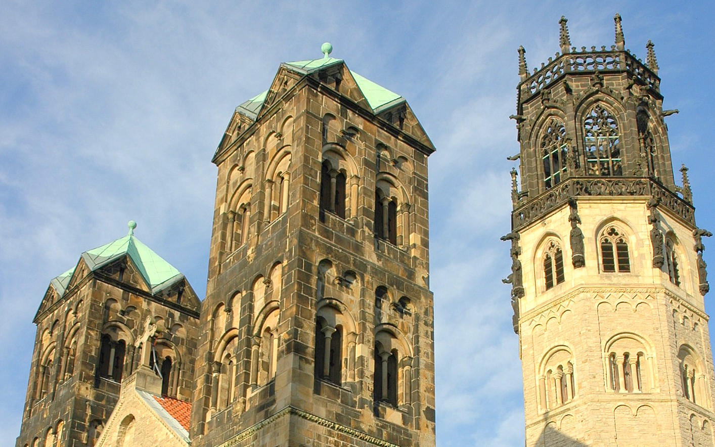 Hoch über Münster ( Westf.)