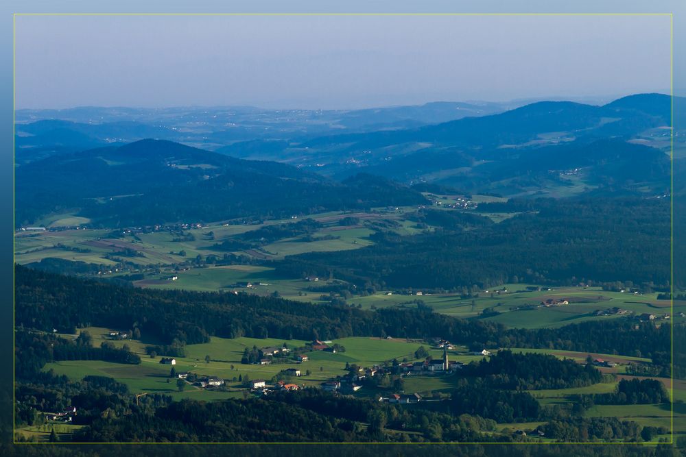 Hoch über Schwarzenberg