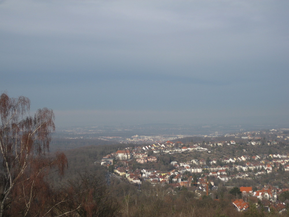 Hoch über Stuttgart