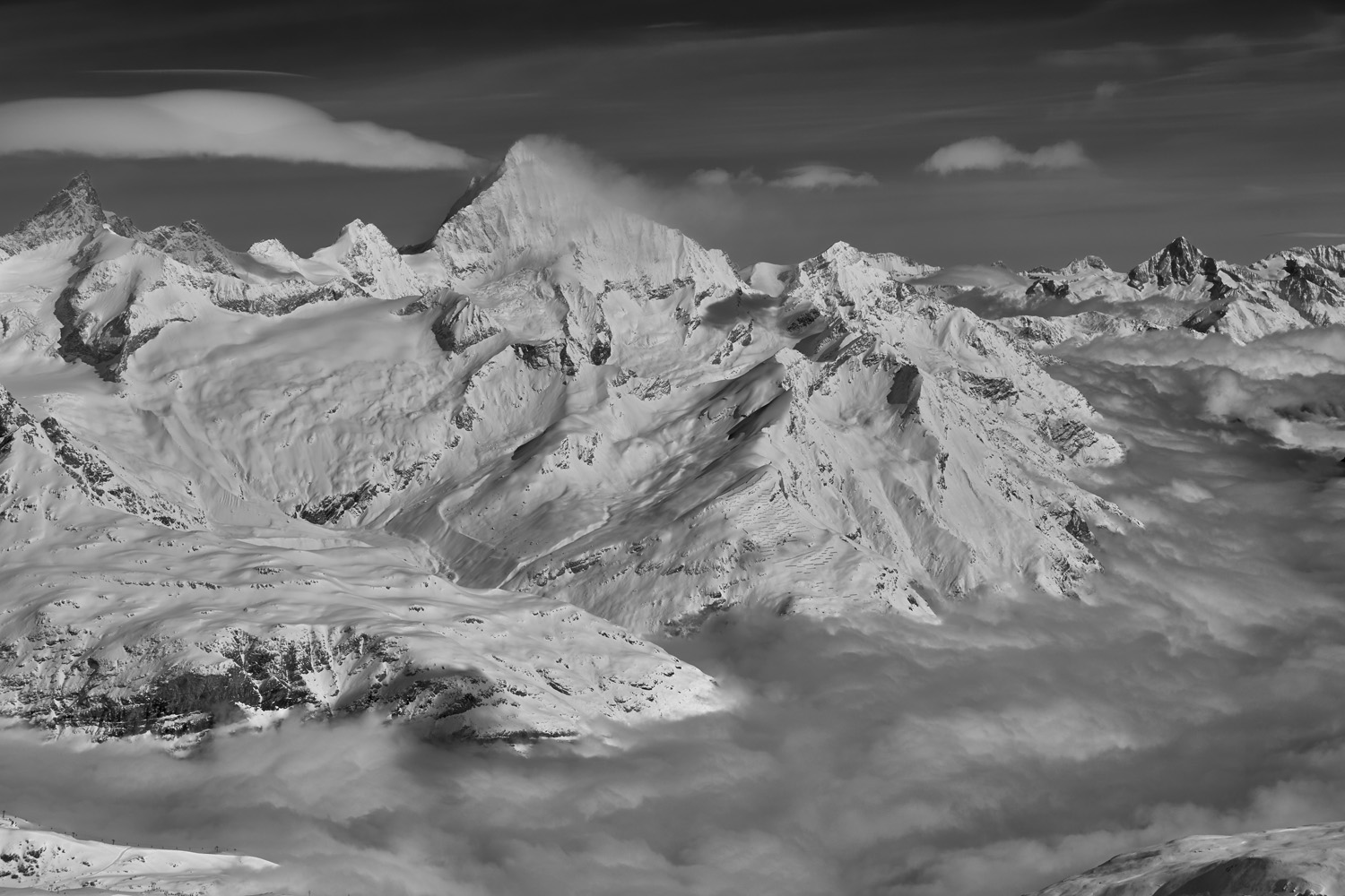 hoch über Zermatt