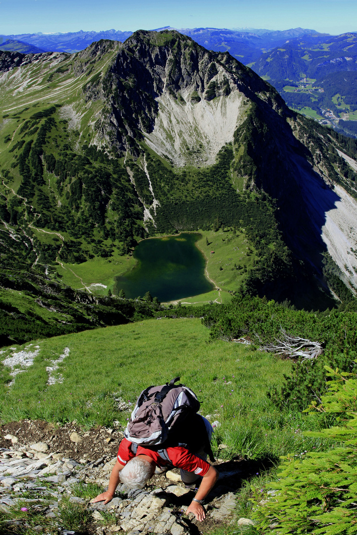 Hoch überm Gaisalpsee!