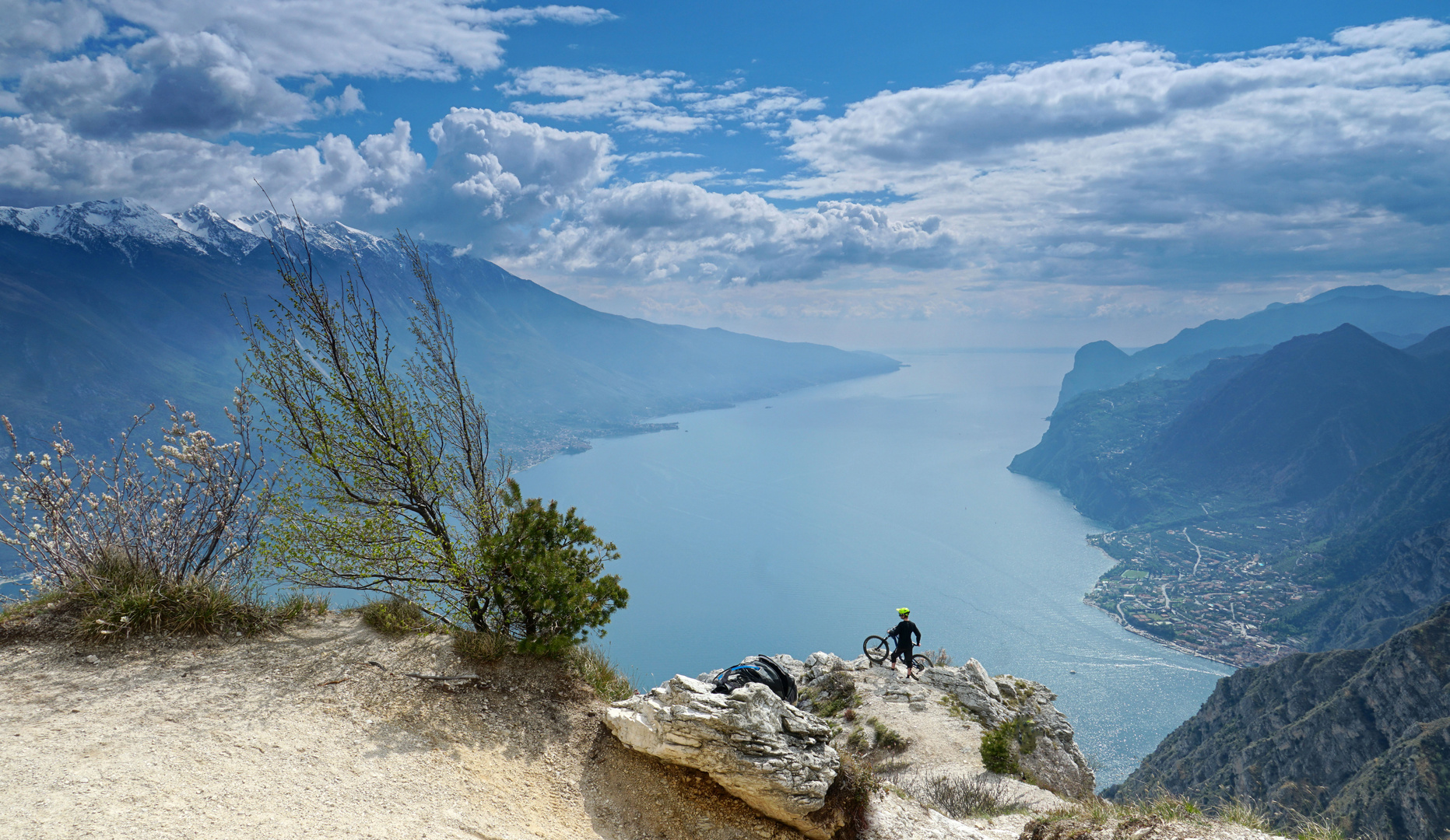 Hoch überm Gardasee