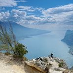 Hoch überm Gardasee