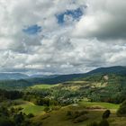 Hoch-Vogesen (rechts der Grand Ballon, der höchste Berg der Vogesen)