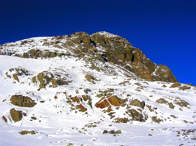 Hoch zu Berge