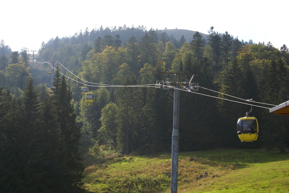 Hoch zum Belchen.