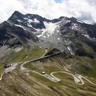 Hochalpenstrasse über den Weisskopf Richtung Grossglockner...