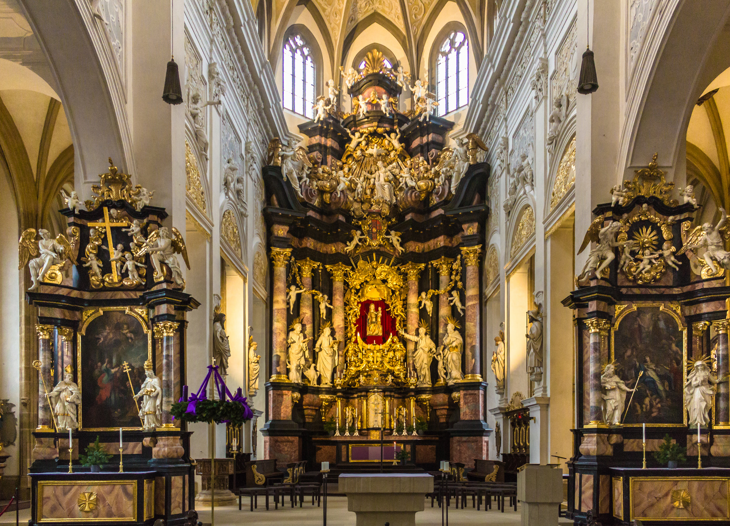 Hochaltar der Oberen Pfarre in Bamberg