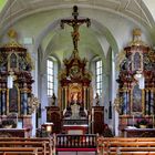 Hochaltar der Schenkenbergkapelle bei Emmingen-Liptingen