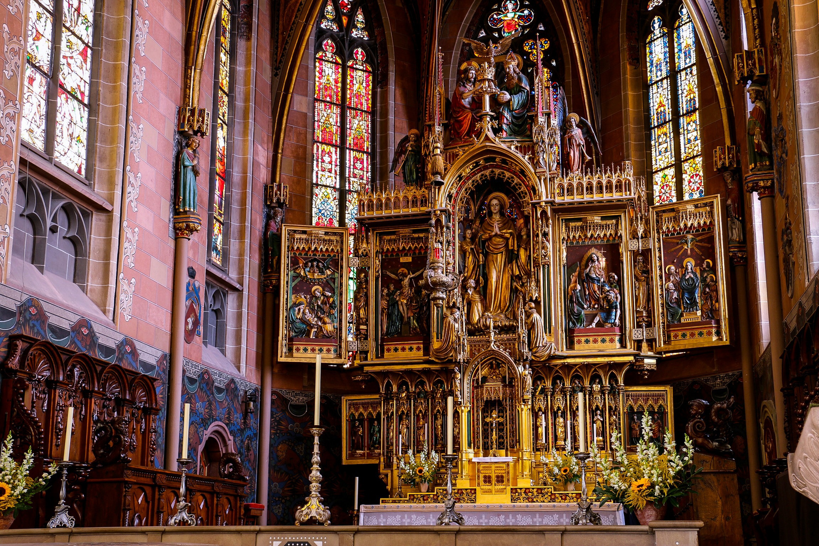 Hochaltar im Münster Villingen