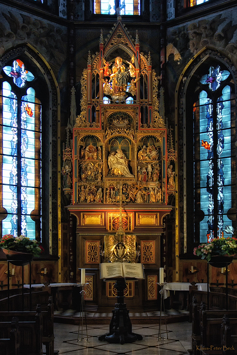 Hochaltar in der Marien Basilika zu Kevelaer