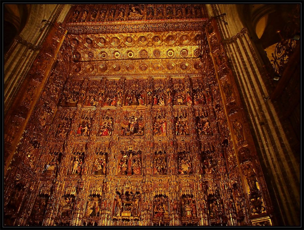 Hochaltar mit Retablo, Capilla Major – Kathedrale Sevilla II