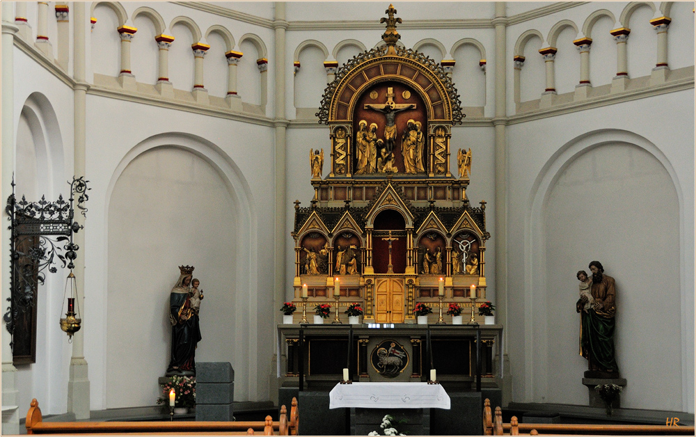 Hochaltar, Sankt Johannes Baptist in Neheim. 2