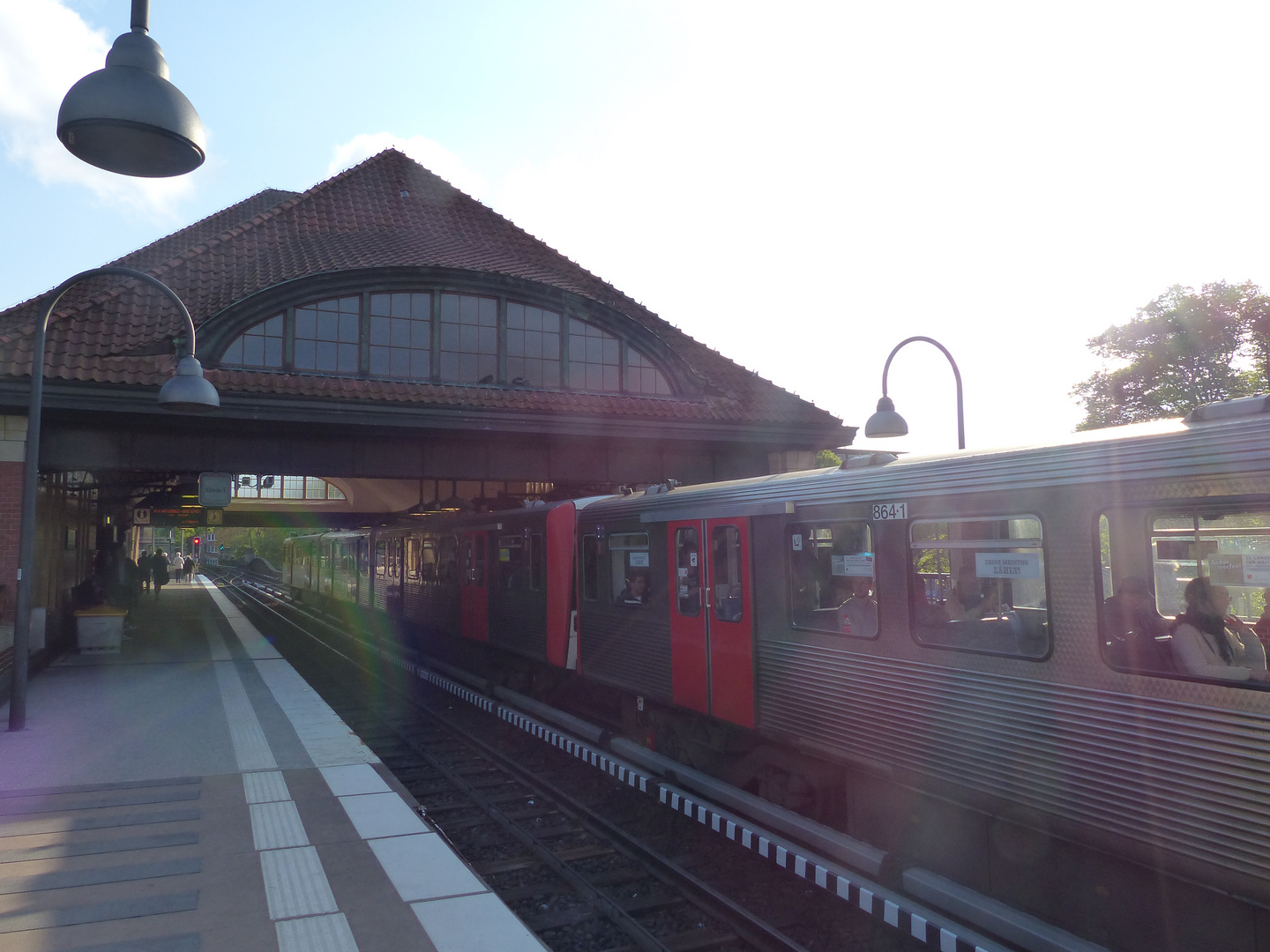 Hochbahn in Hamburg