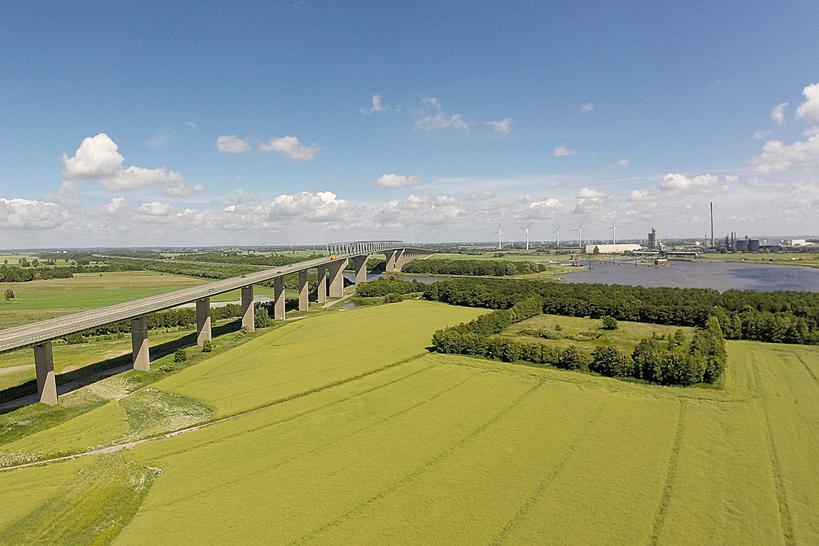 Hochbrücke Brunsbüttel