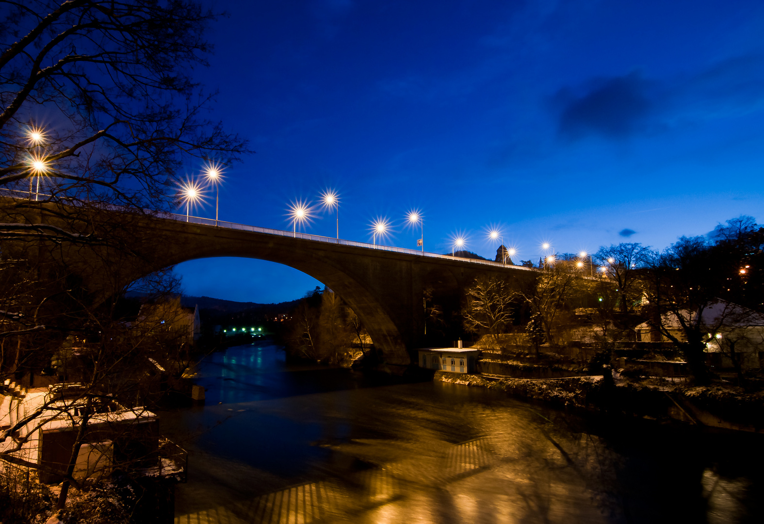 Hochbrücke in Baden AG