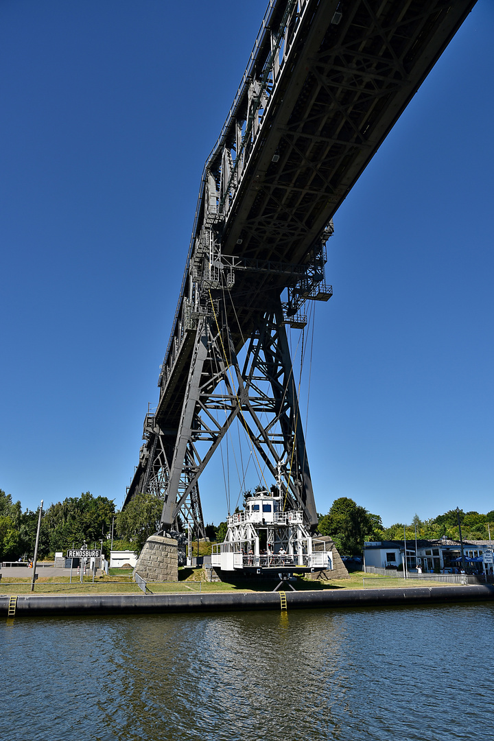 Hochbrücke Rendsburg 03 mit Schwebefähre