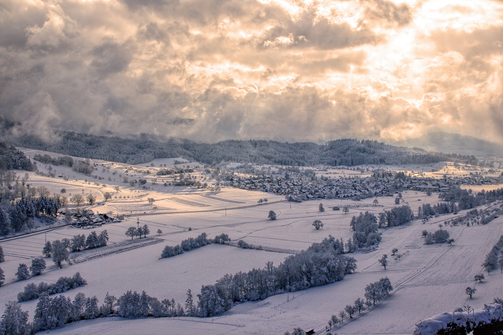 Hochburg Emmendingen im Winter II