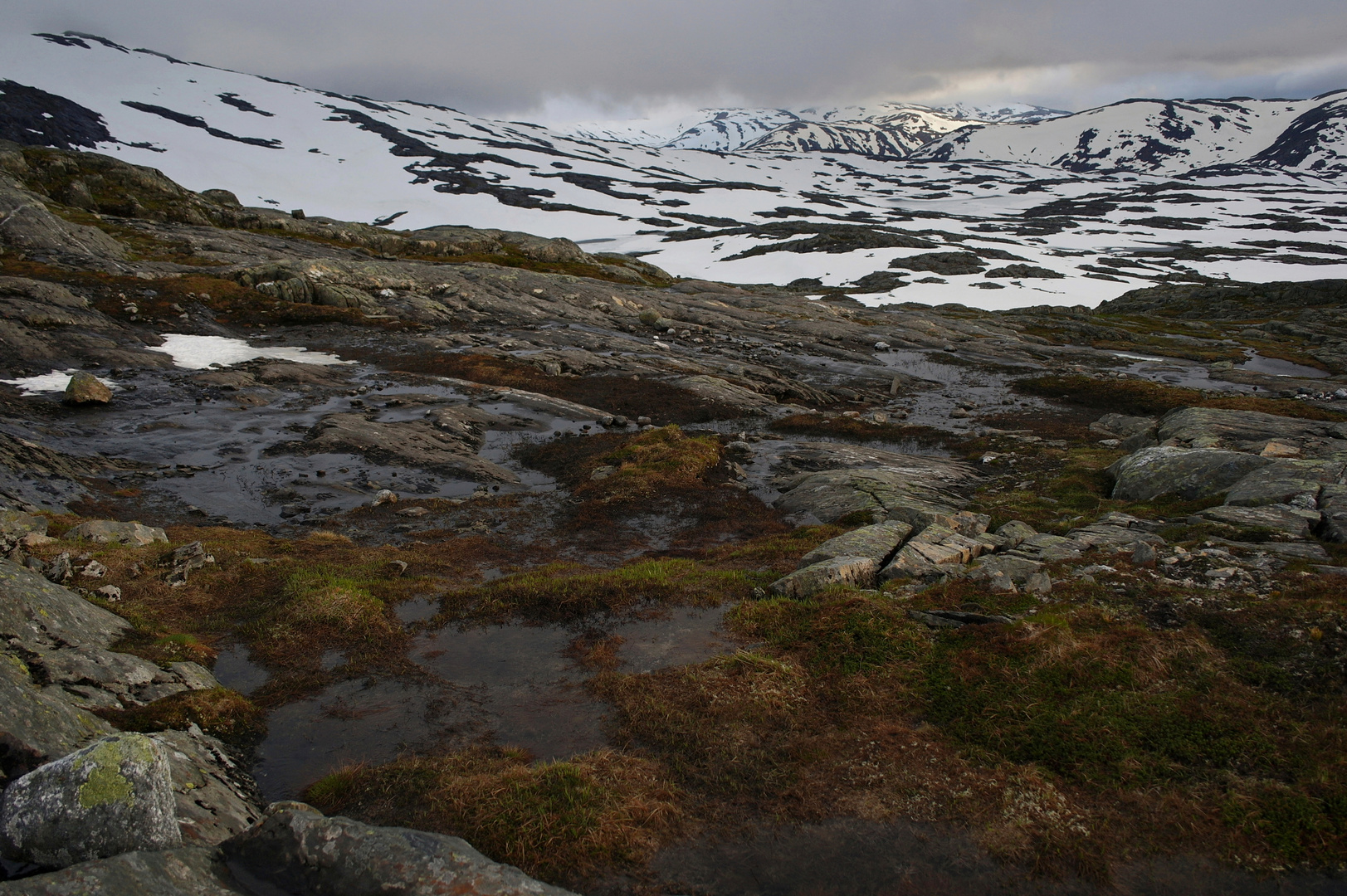 Hochebene im Lomsdal-Visten Nationalpark