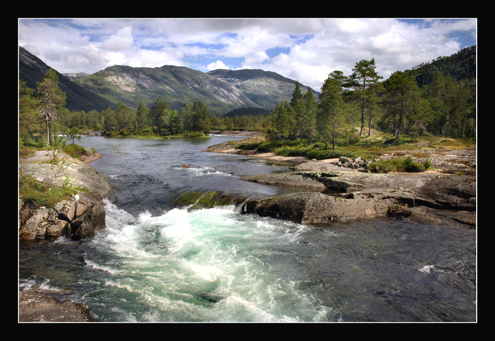 Hochebene in der Nähe des Sognefjords