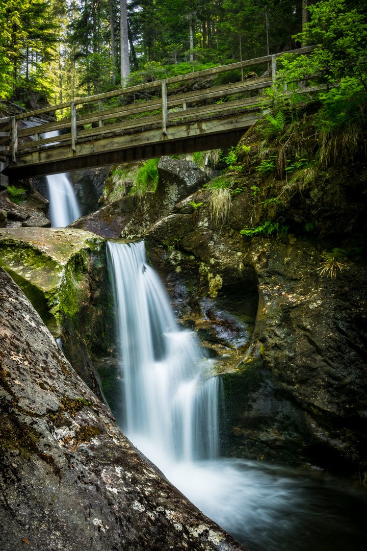 Hochfall bei Bodenmais im Bayerischen Wald