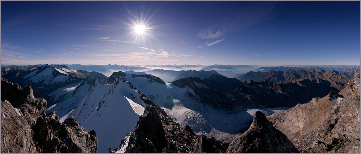 Hochfeilerblick von 3510m