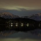 Hochfelln Hochgern bei Nacht