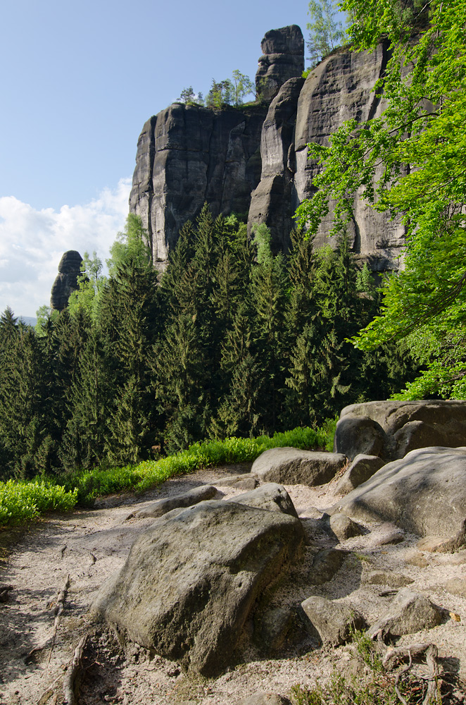 Hochformatiger Unterer Terassenweg