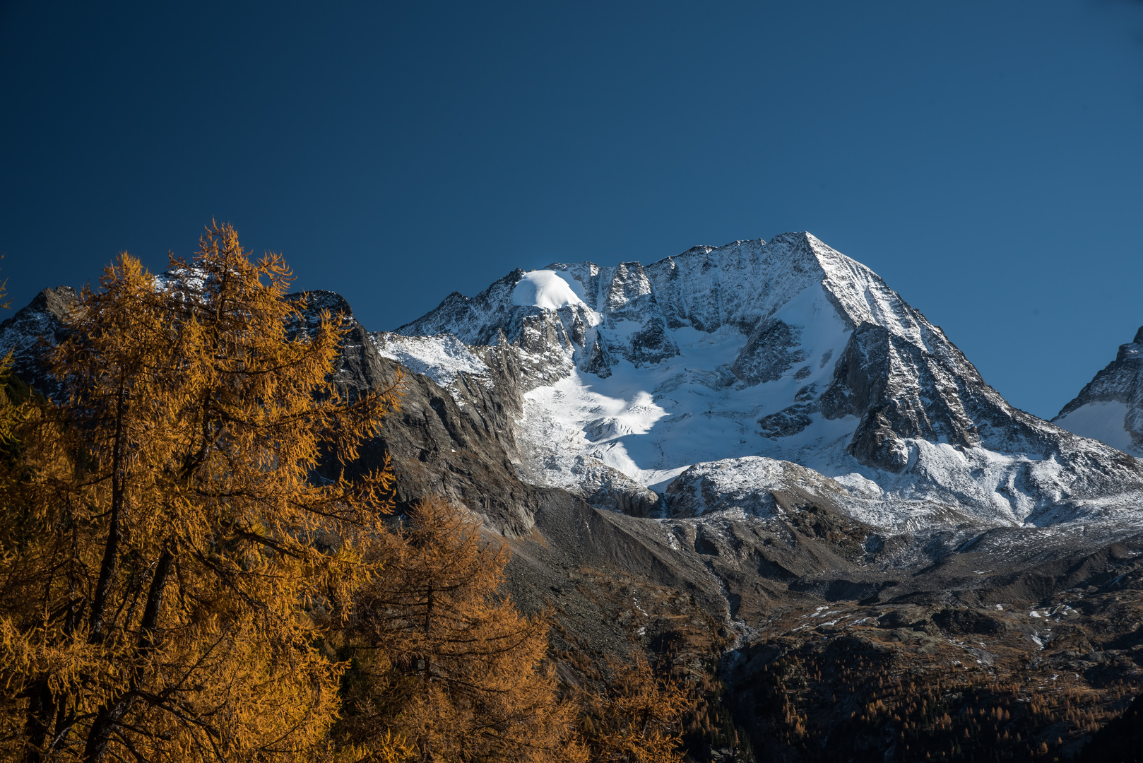 Hochgall im Herbst