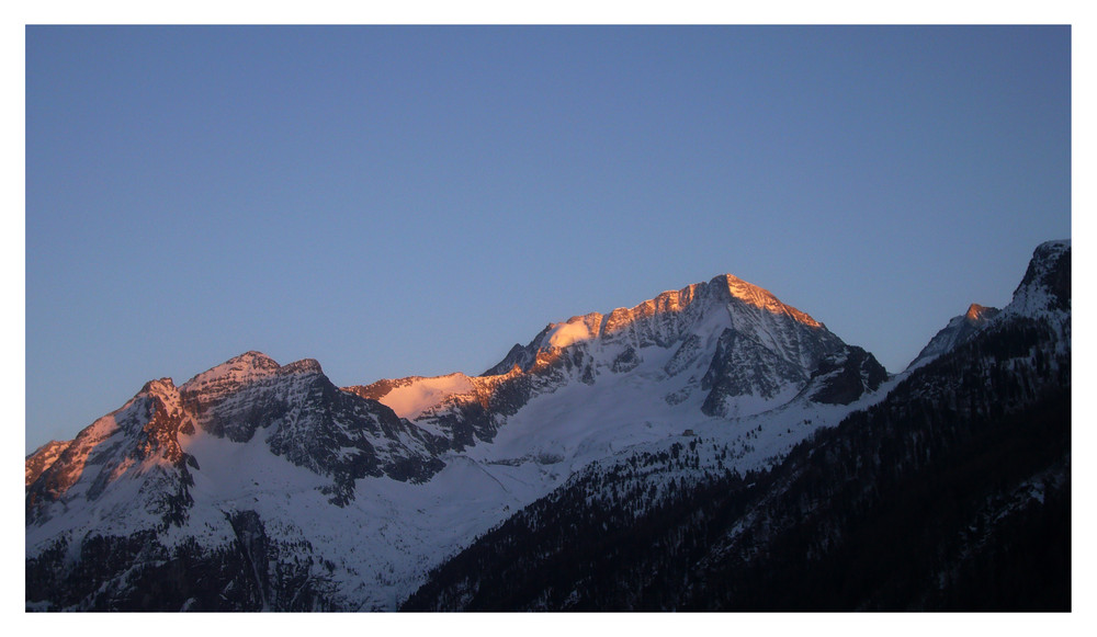 Hochgall im letztem Licht