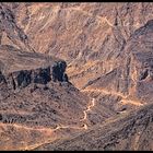 Hochgebirge im Oman