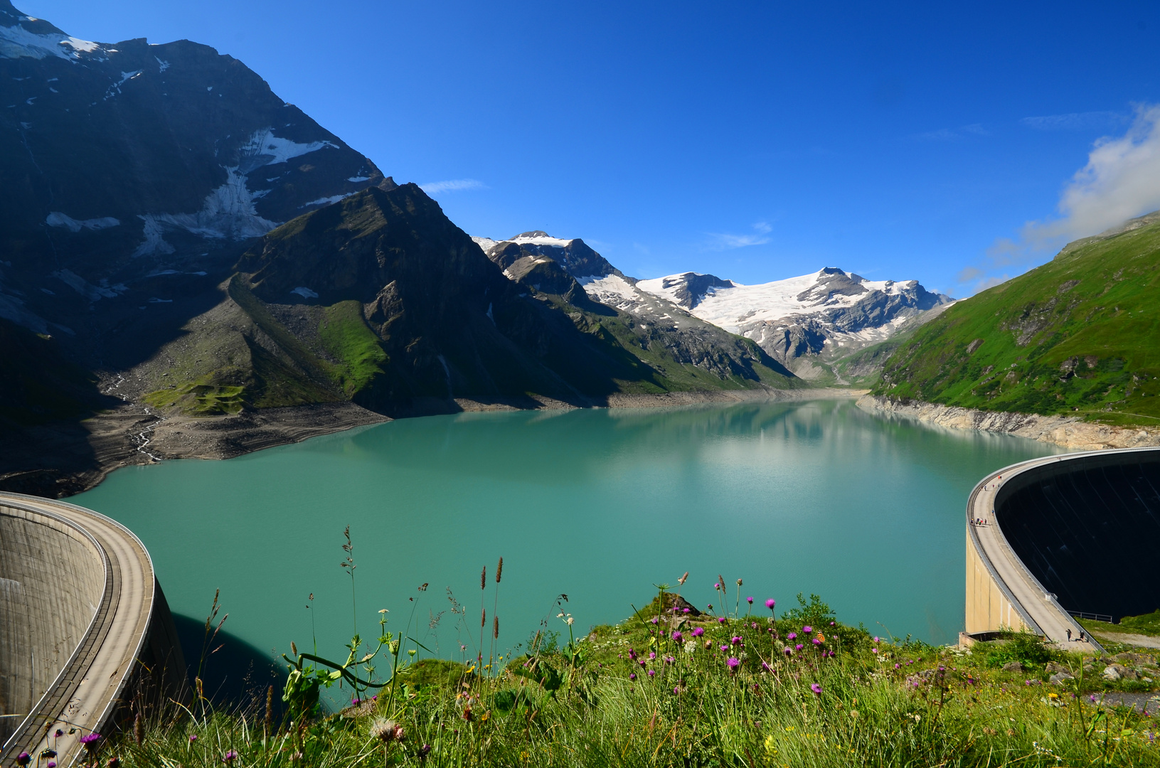 Hochgebirgsstausee Kaprun - Mooserboden