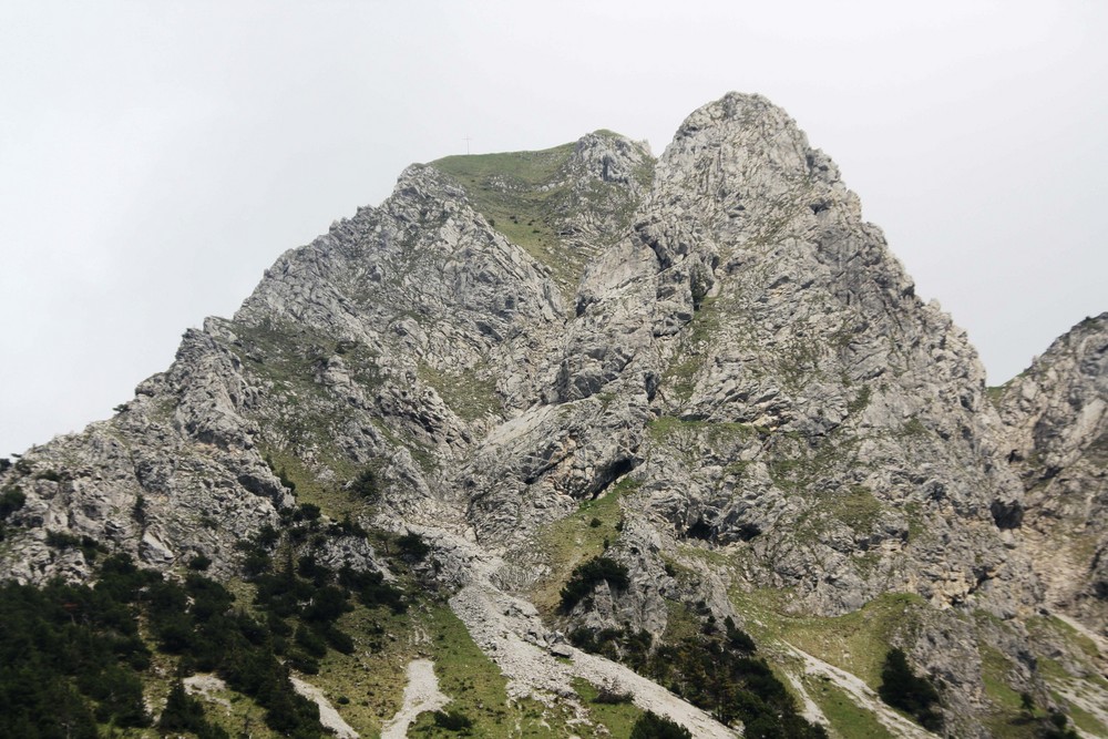 Hochgekraxelt auf die Schafnase