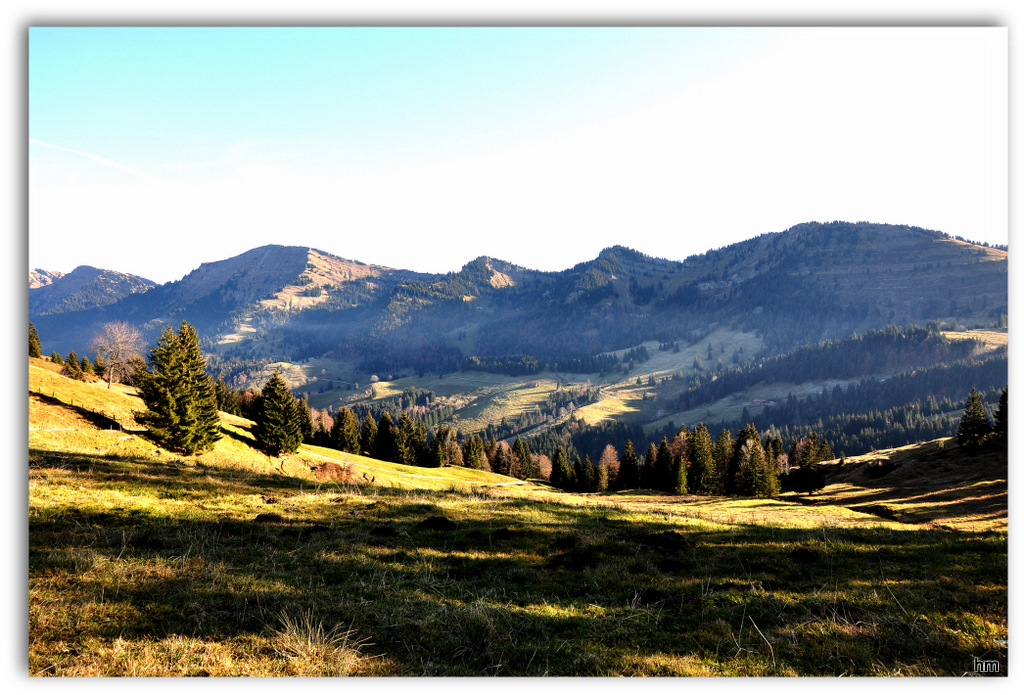 Hochgradkette vom Imberg aus gesehen