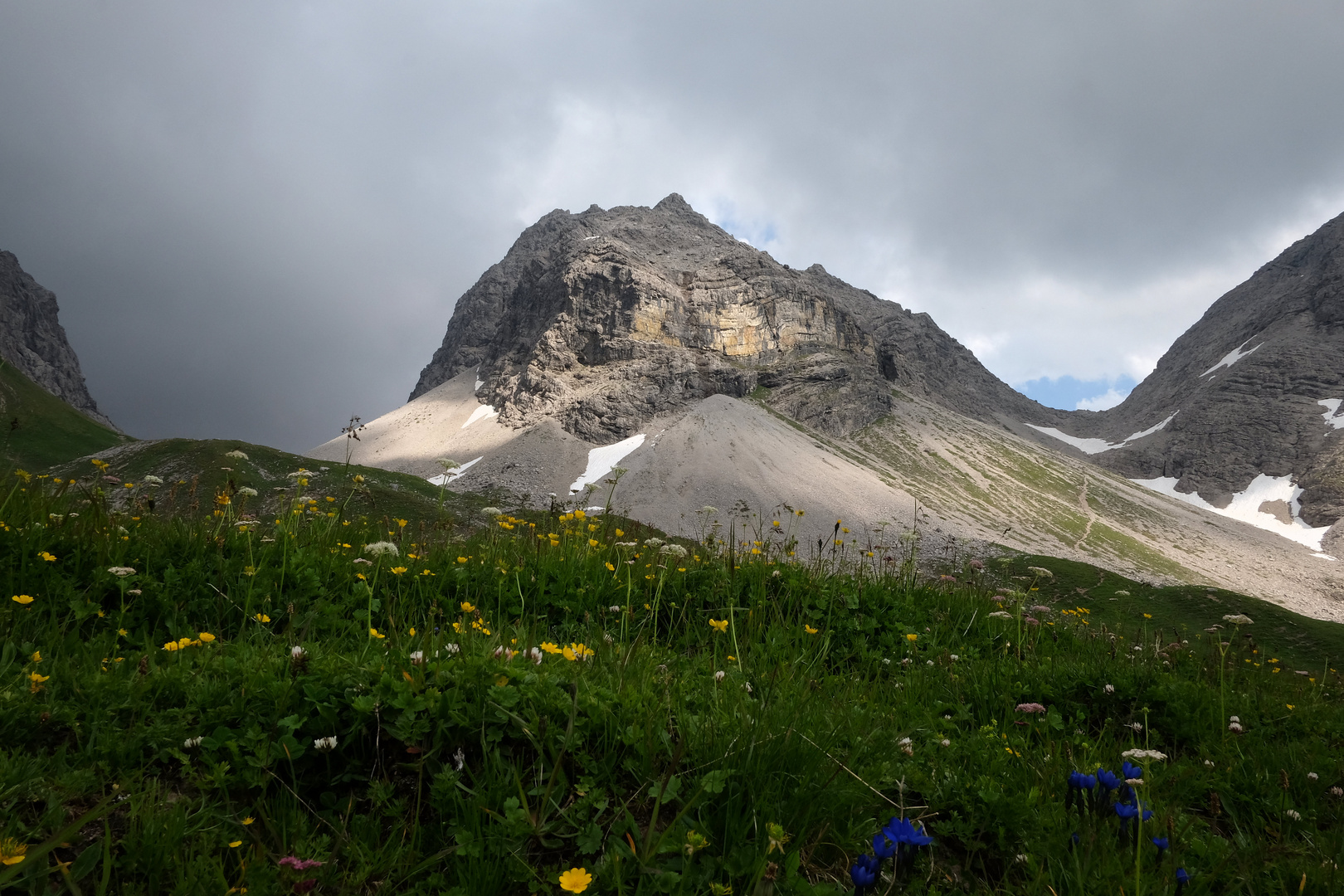 Hochgrundspitze, Rappensee