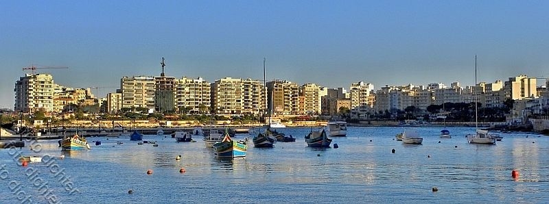 Hochhäuser auf Malta