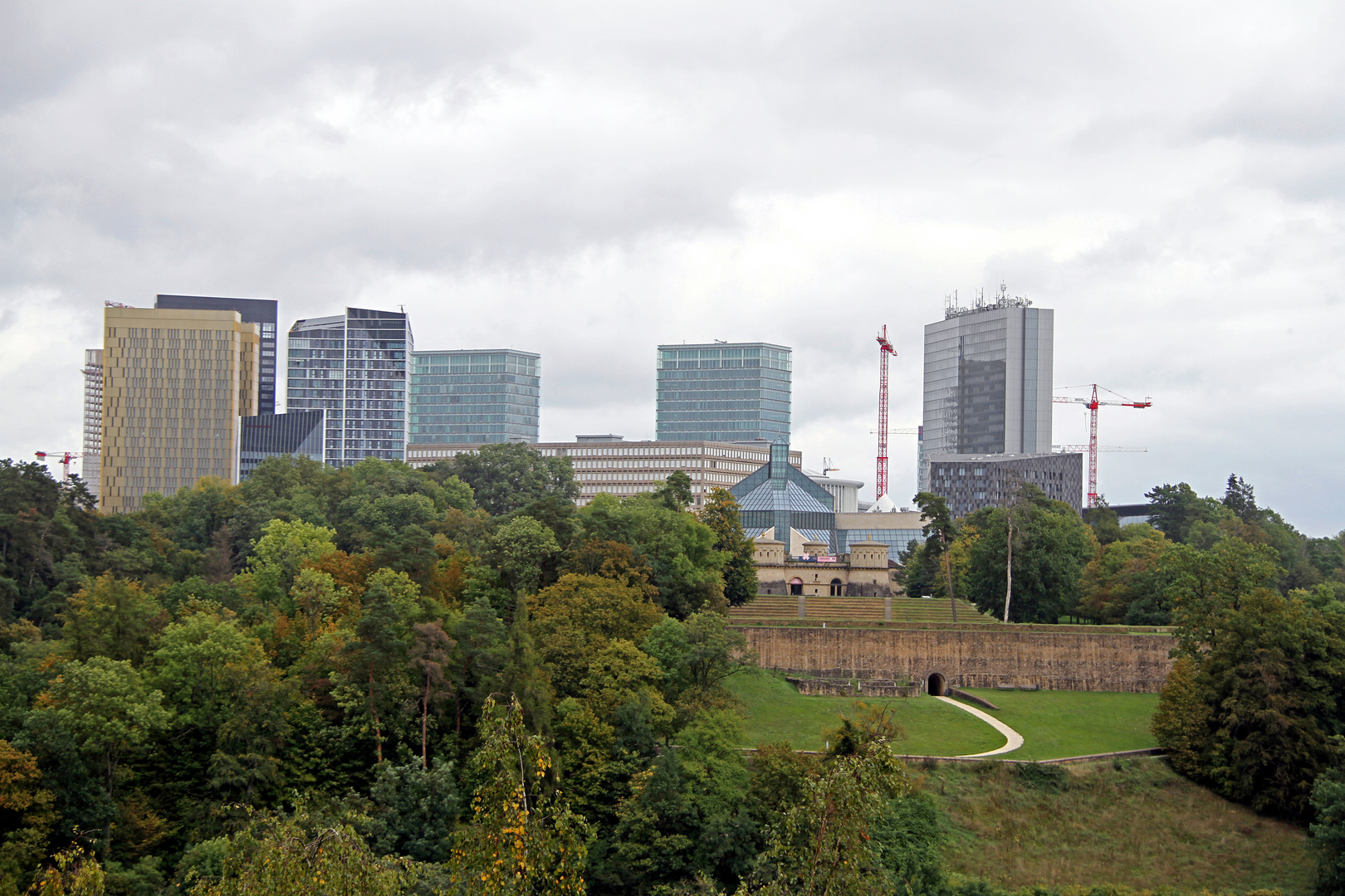 Hochhäuser in Luxemburg