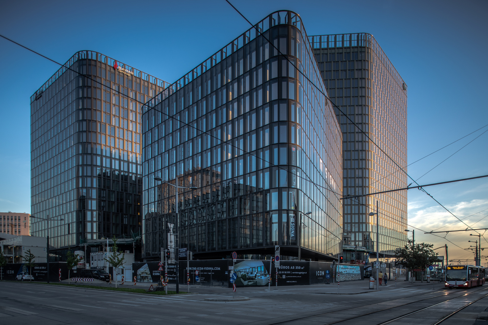 Hochhaus bei Hauptbahnhof