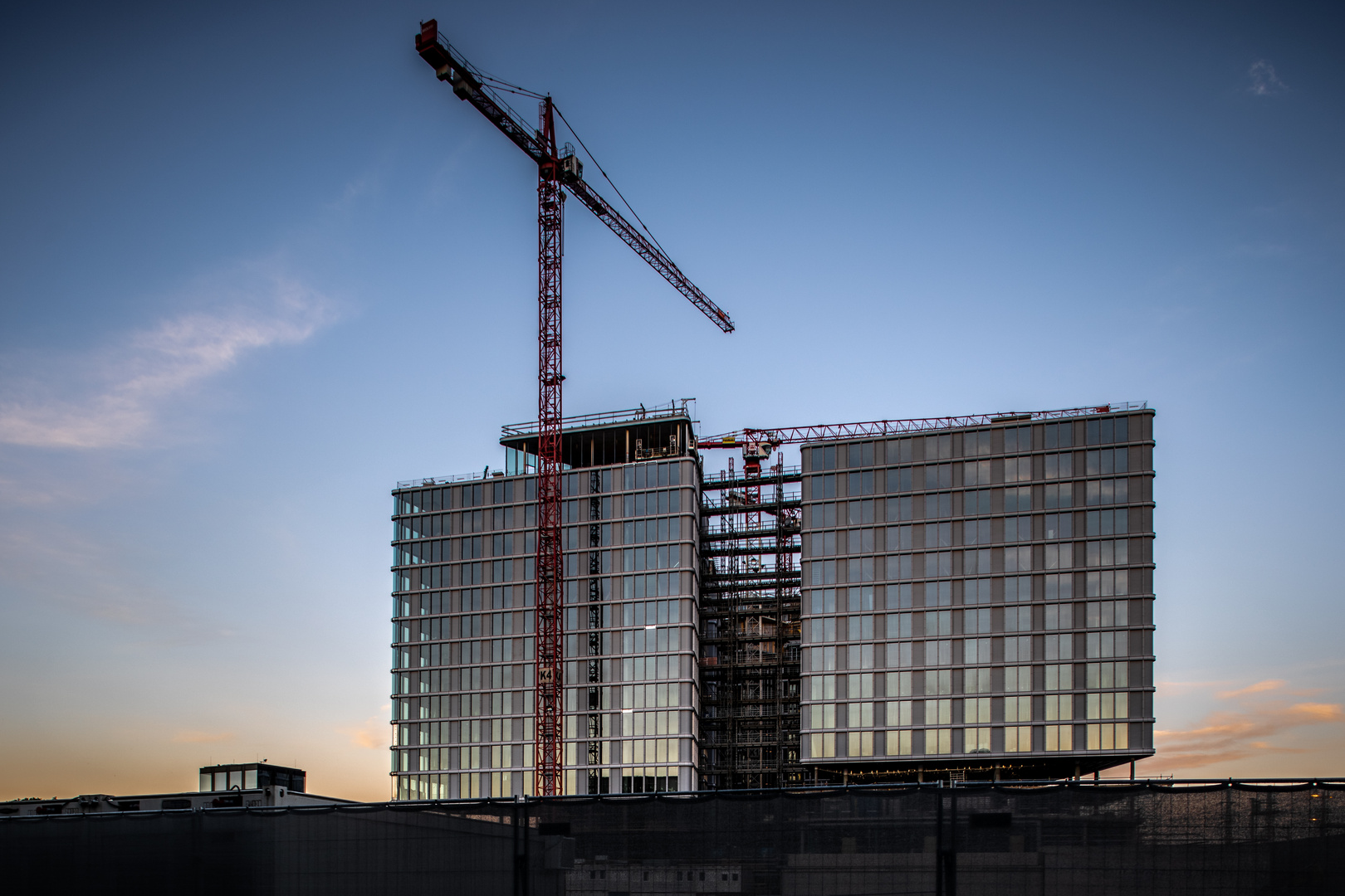 Hochhaus bei Hauptbahnhof