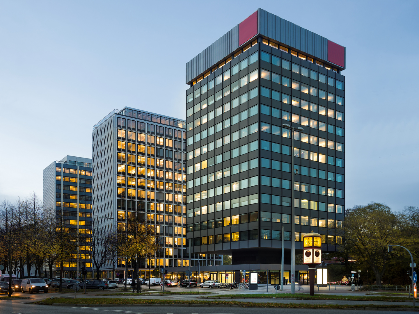 Hochhaus Ensemble an der Esplanade