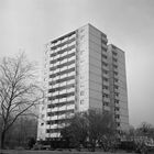 Hochhaus im zweckmäßigen Stil, Welfenstraße